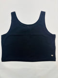 Débardeur style crop top noir fille Losan – Taille 176 (neuf)