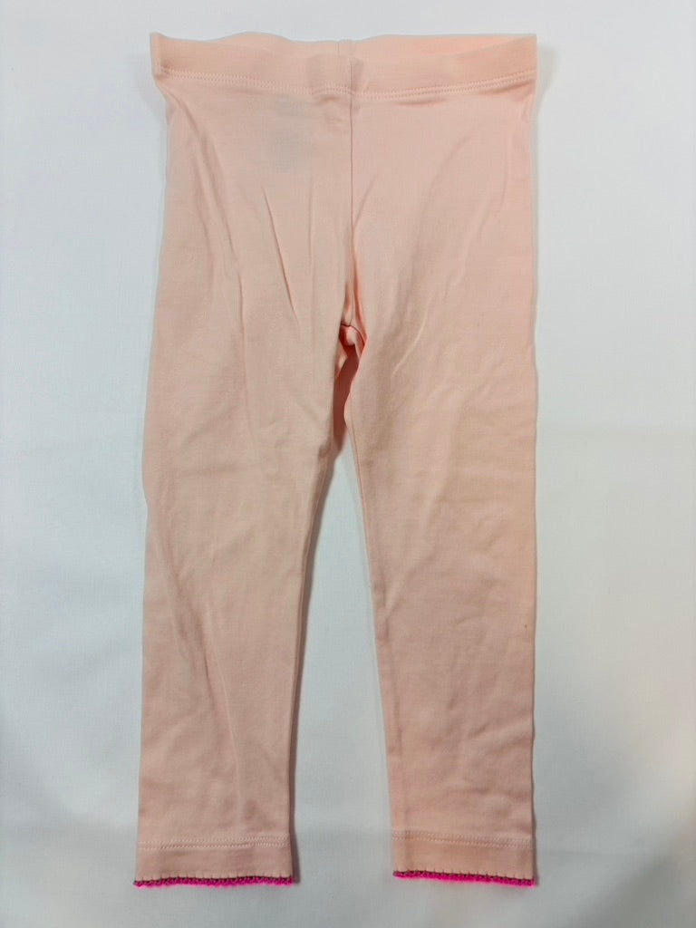 Legging rose uni fille – taille 86/92
