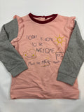 Sweat-shirt rose uni Manor fille – Taille 92