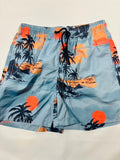 Maillot de bain motif palmiers garçon 176 - Losan