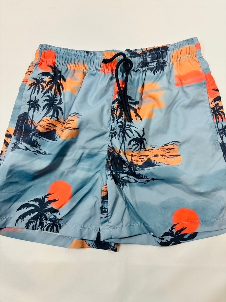 Maillot de bain motif palmiers garçon 176 - Losan