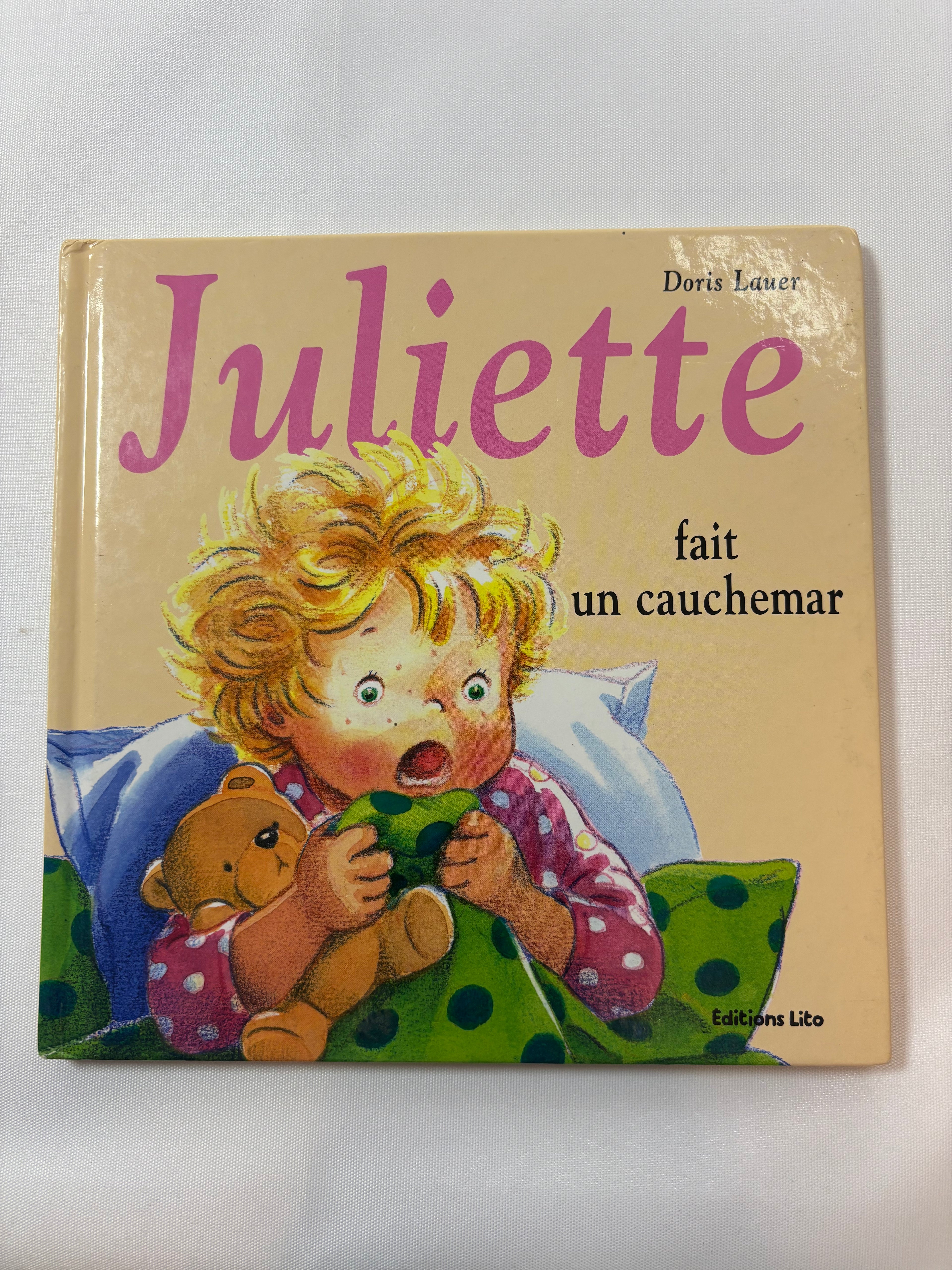 Livre « Juliette fait un cauchemar » – Éditions Lito