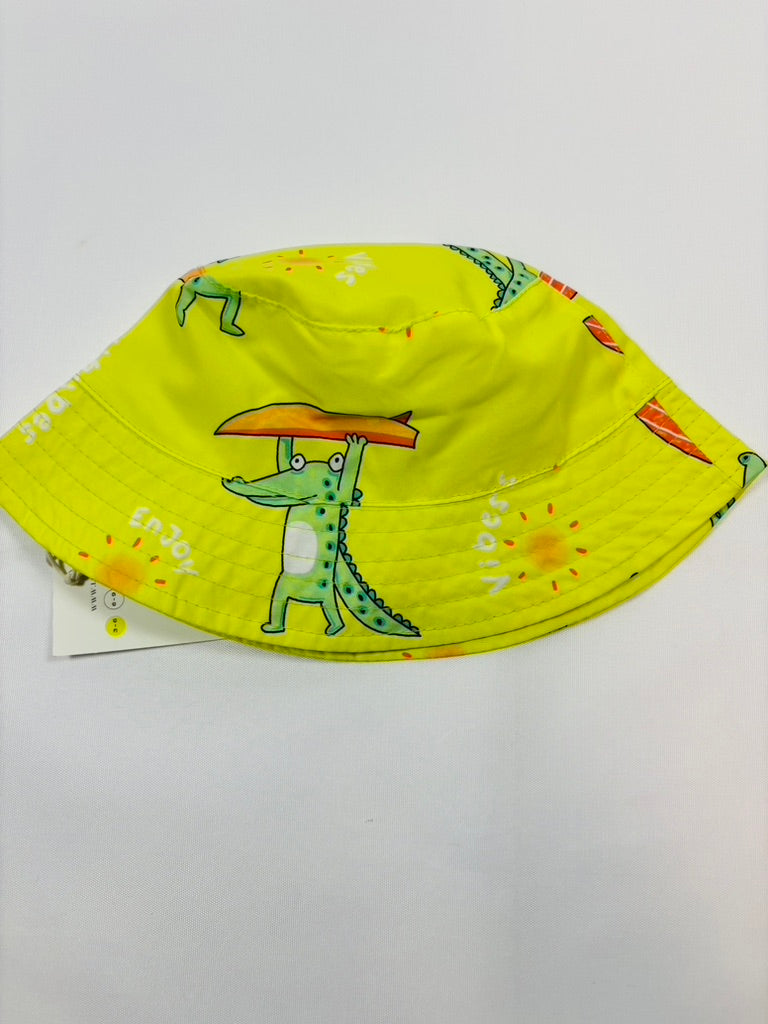 Chapeau jaune motif crocodile garçon 68 - Losan