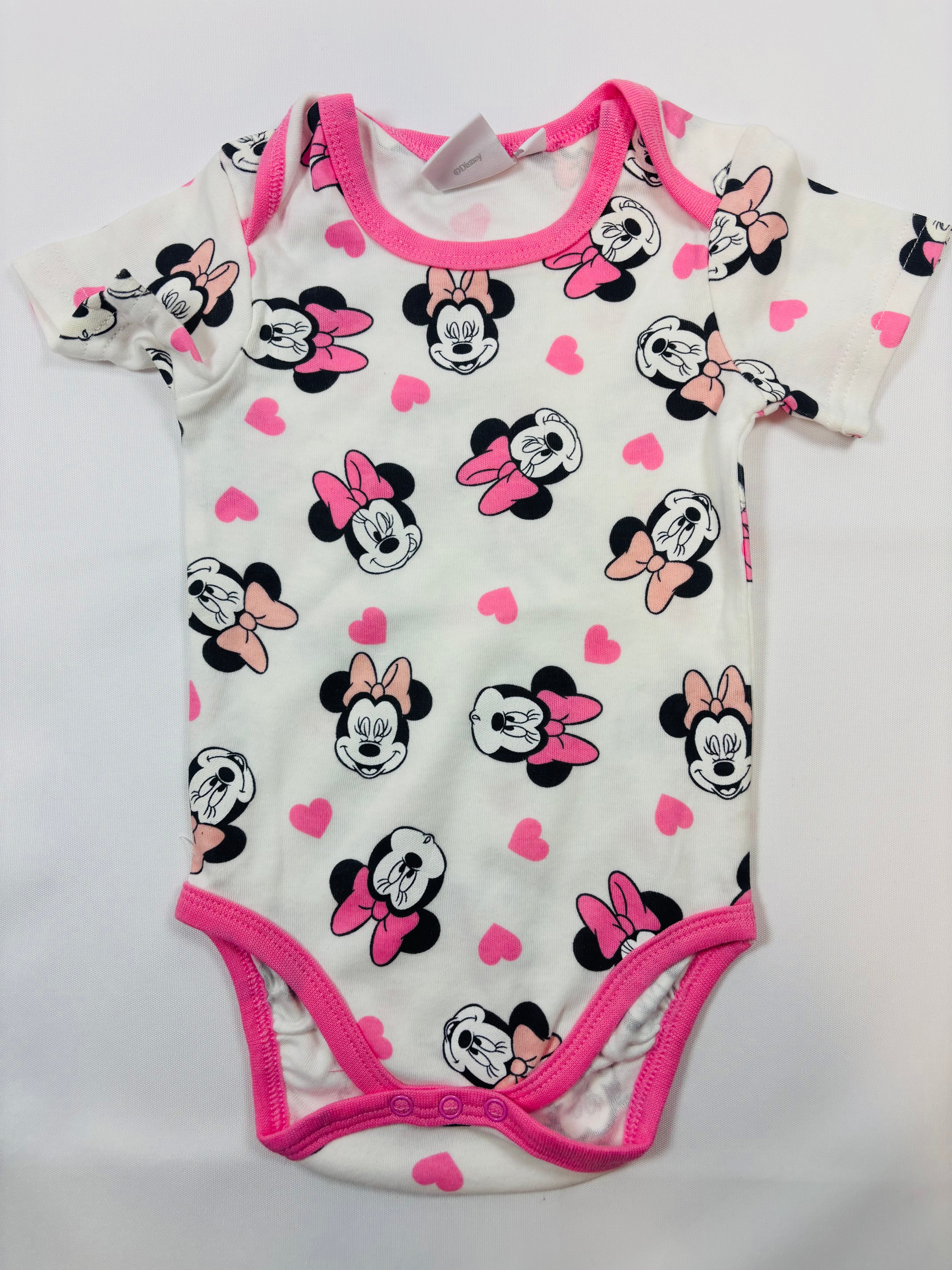Body blanc motif Minnie - Disney Baby - 62-68