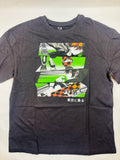 T-shirt noir à motifs C&A — Garçon taille 152