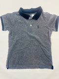 T-shirt manches courtes gris uni garçon 104 - Okaidi