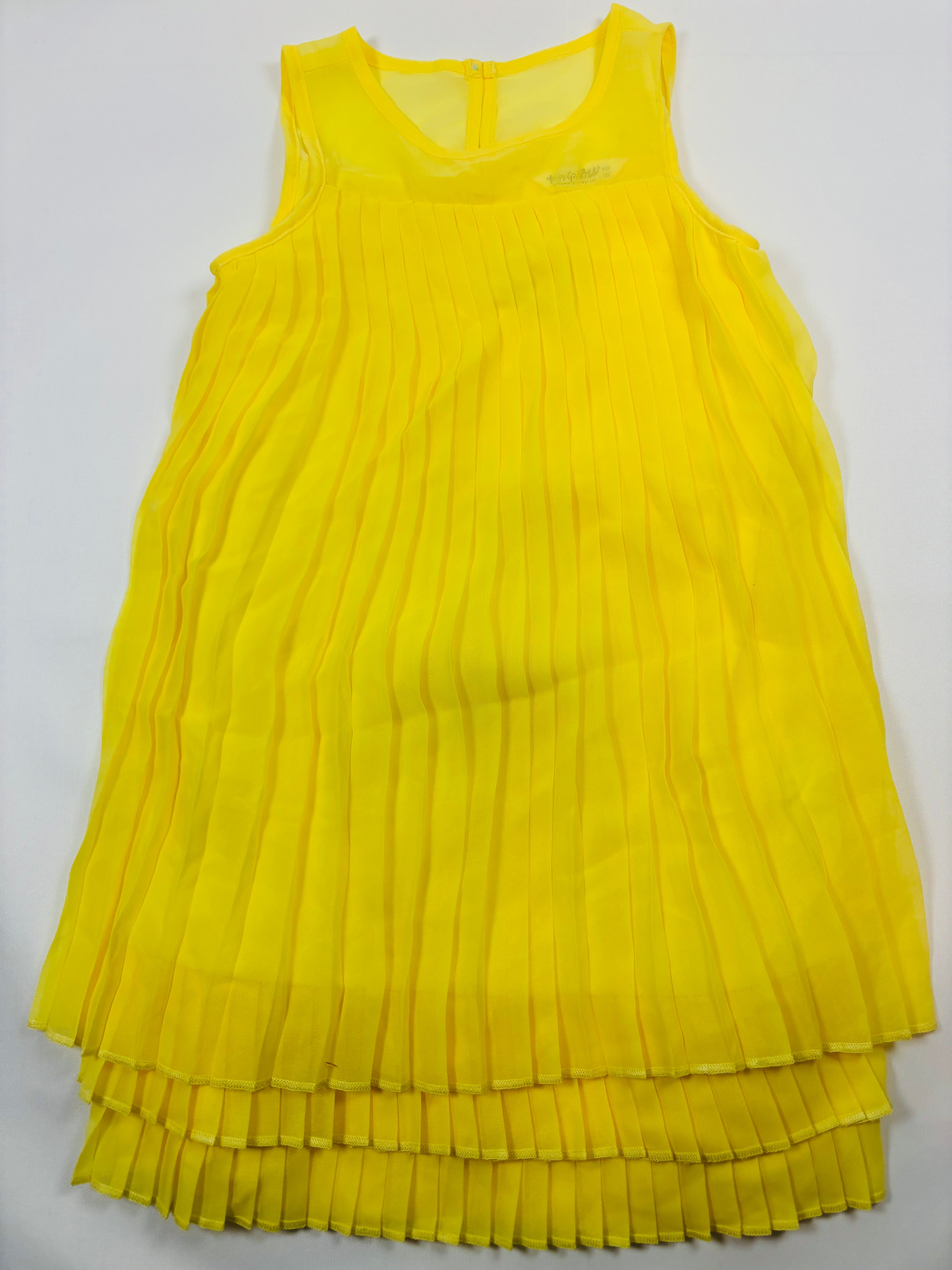 Robe jaune uni fille 104 - C&A