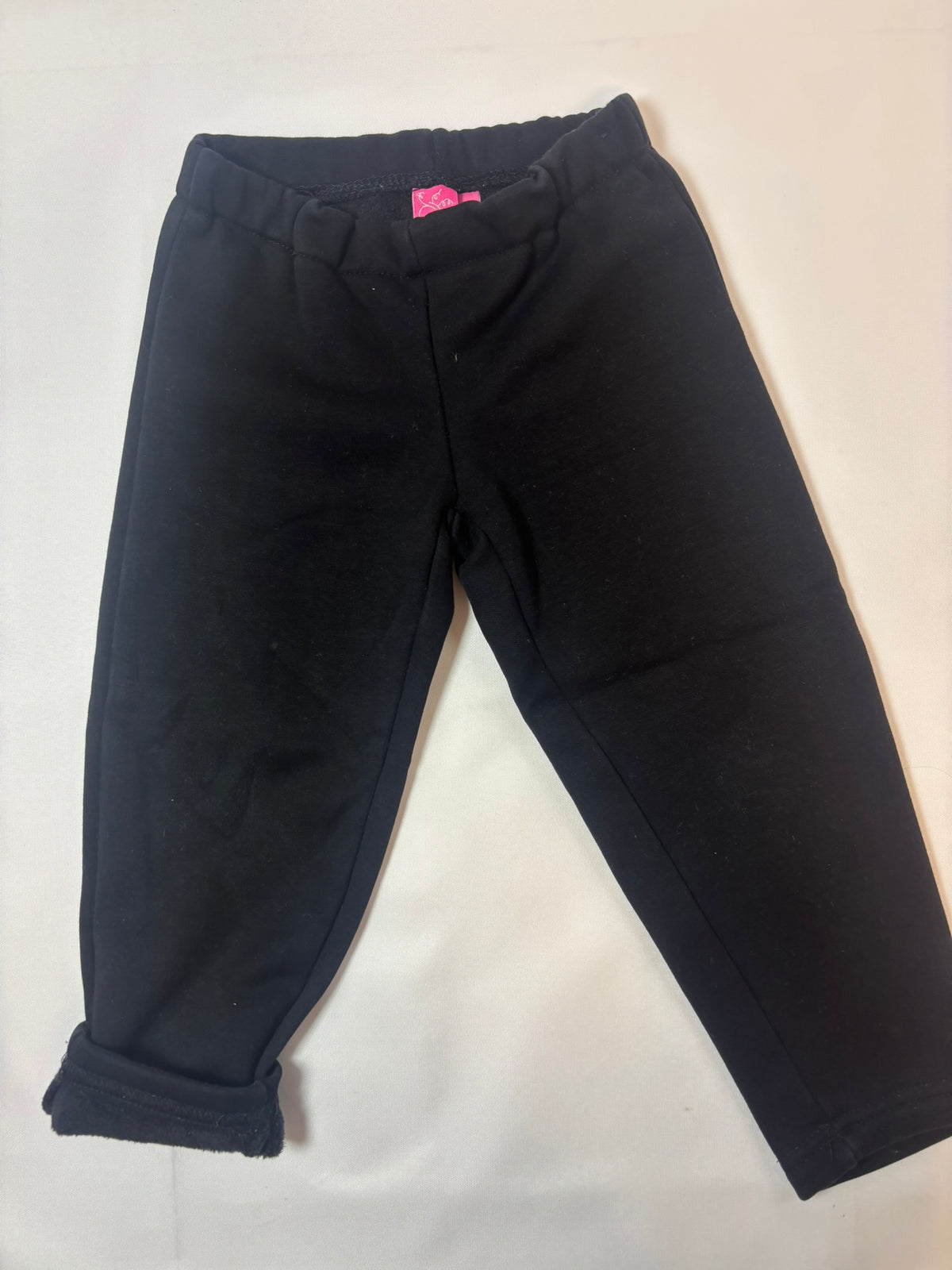 Legging noir doublé C&A, fille, 92