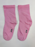 Chaussettes Smile roses unies – 27–30 – Neuves