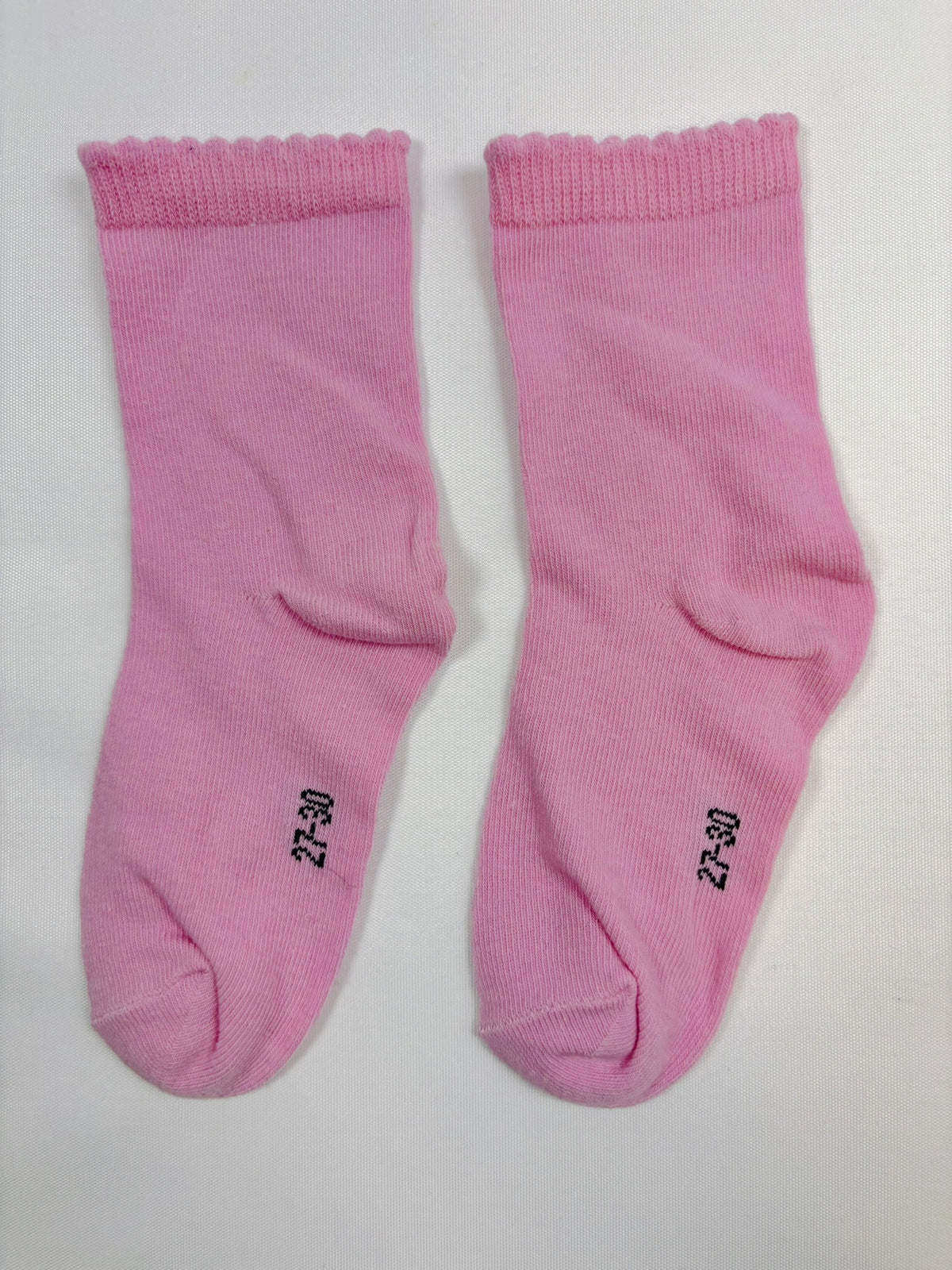 Chaussettes Smile roses unies – 27–30 – Neuves