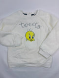 Pull blanc à motif Titi Looney Tunes, fille, 92