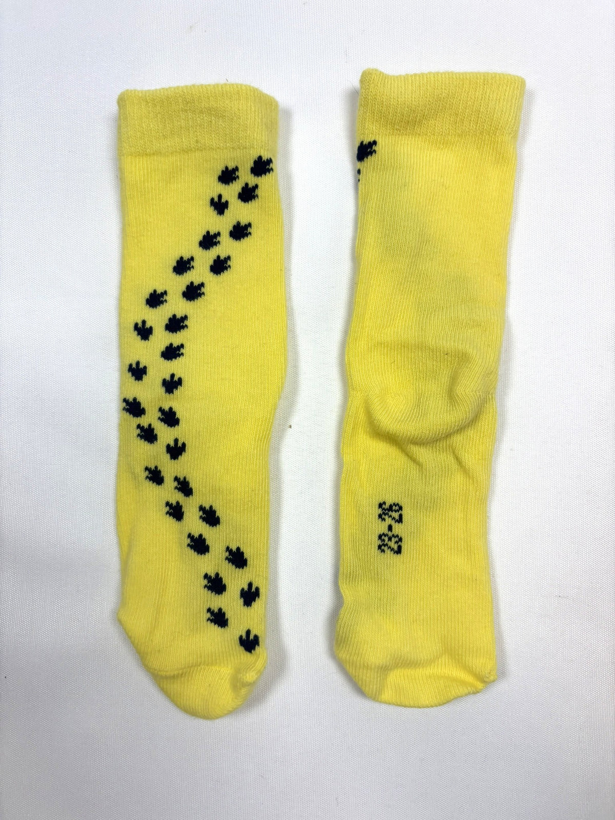 Chaussettes jaunes unies Smile – Garçon 23–26