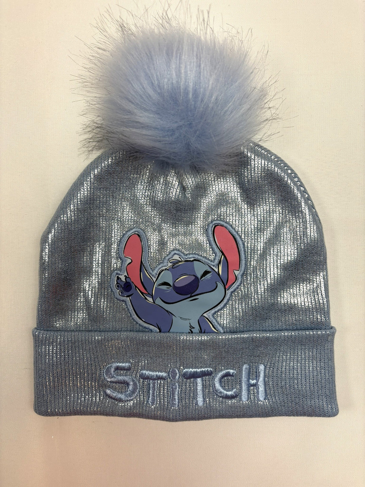 Bonnet bleu Stitch Primark – taille 52 cm