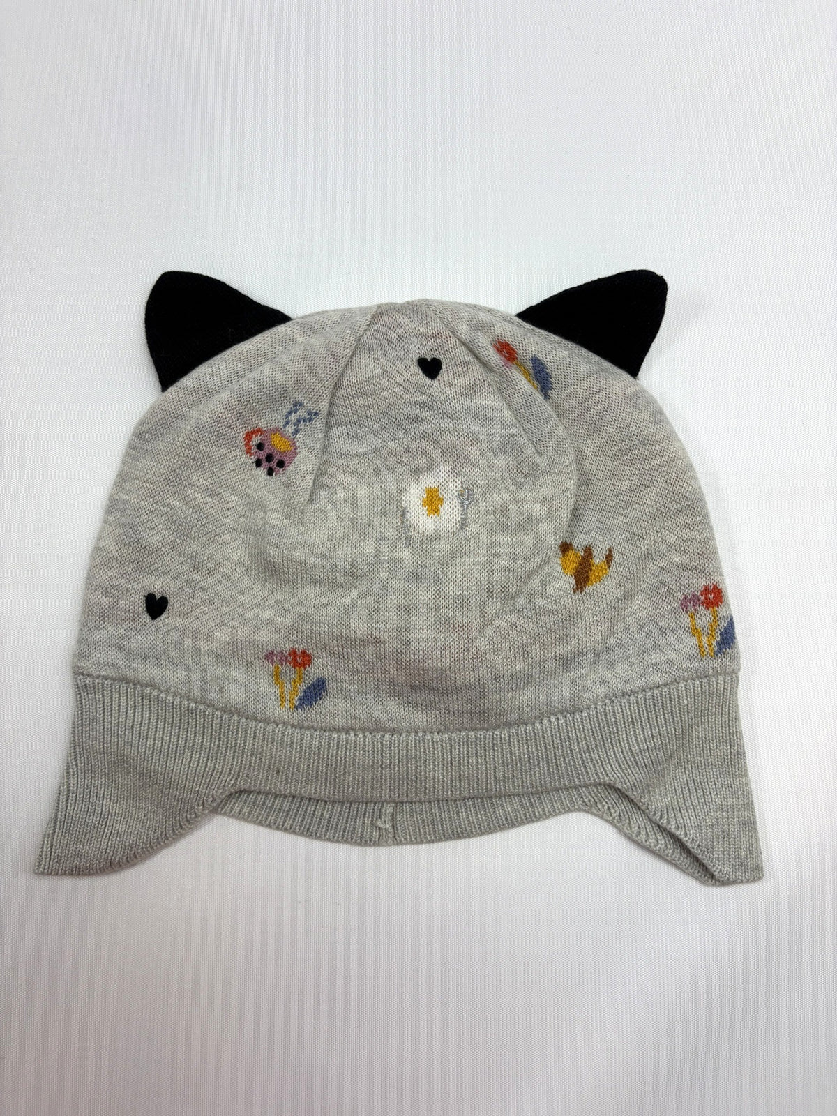 Bonnet gris uni Catimini – taille 49 cm
