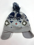 Bonnet gris motif poulpe Catimini – taille 49 cm