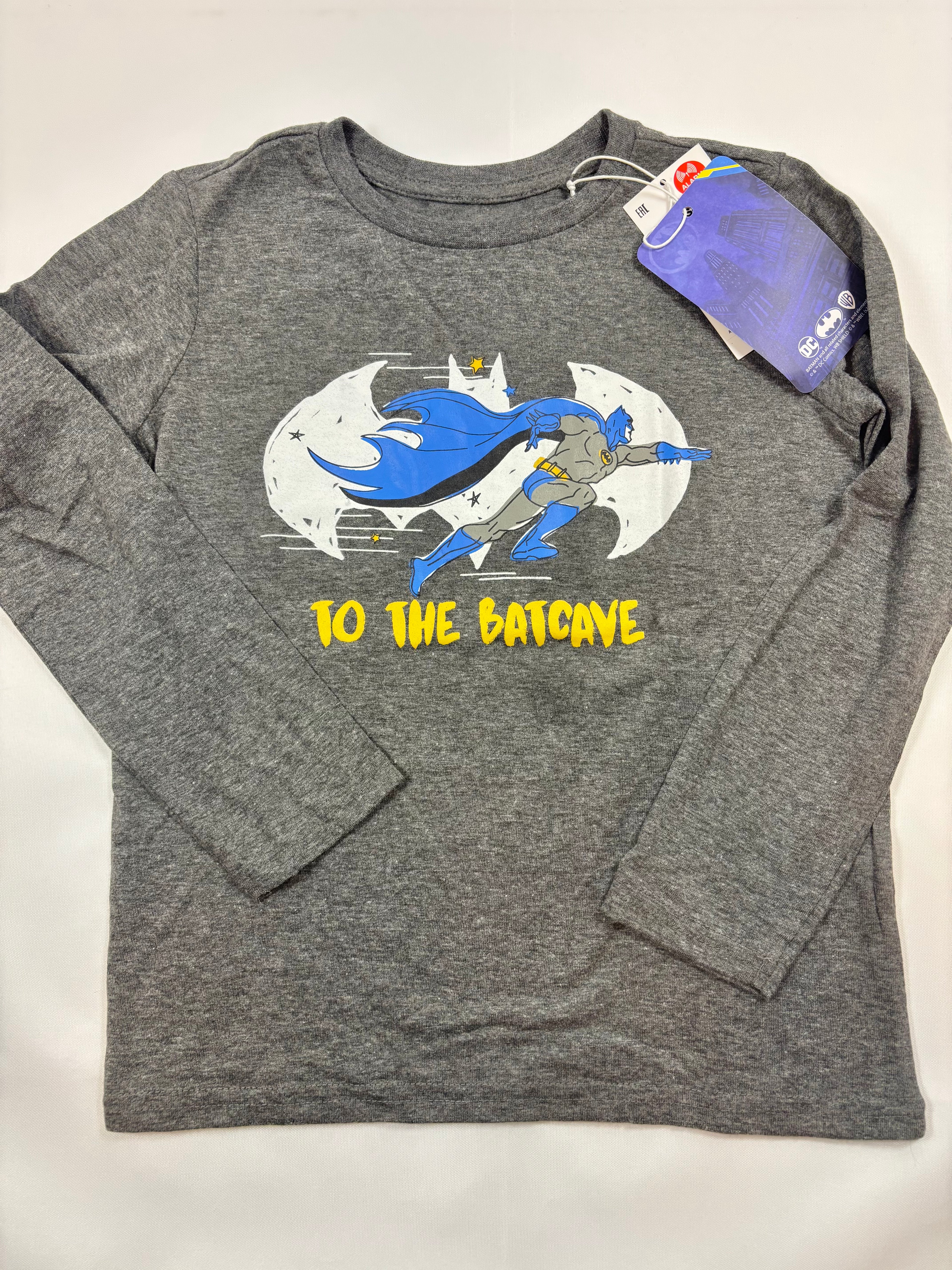 T-shirt manches longues Batman garçon - 116