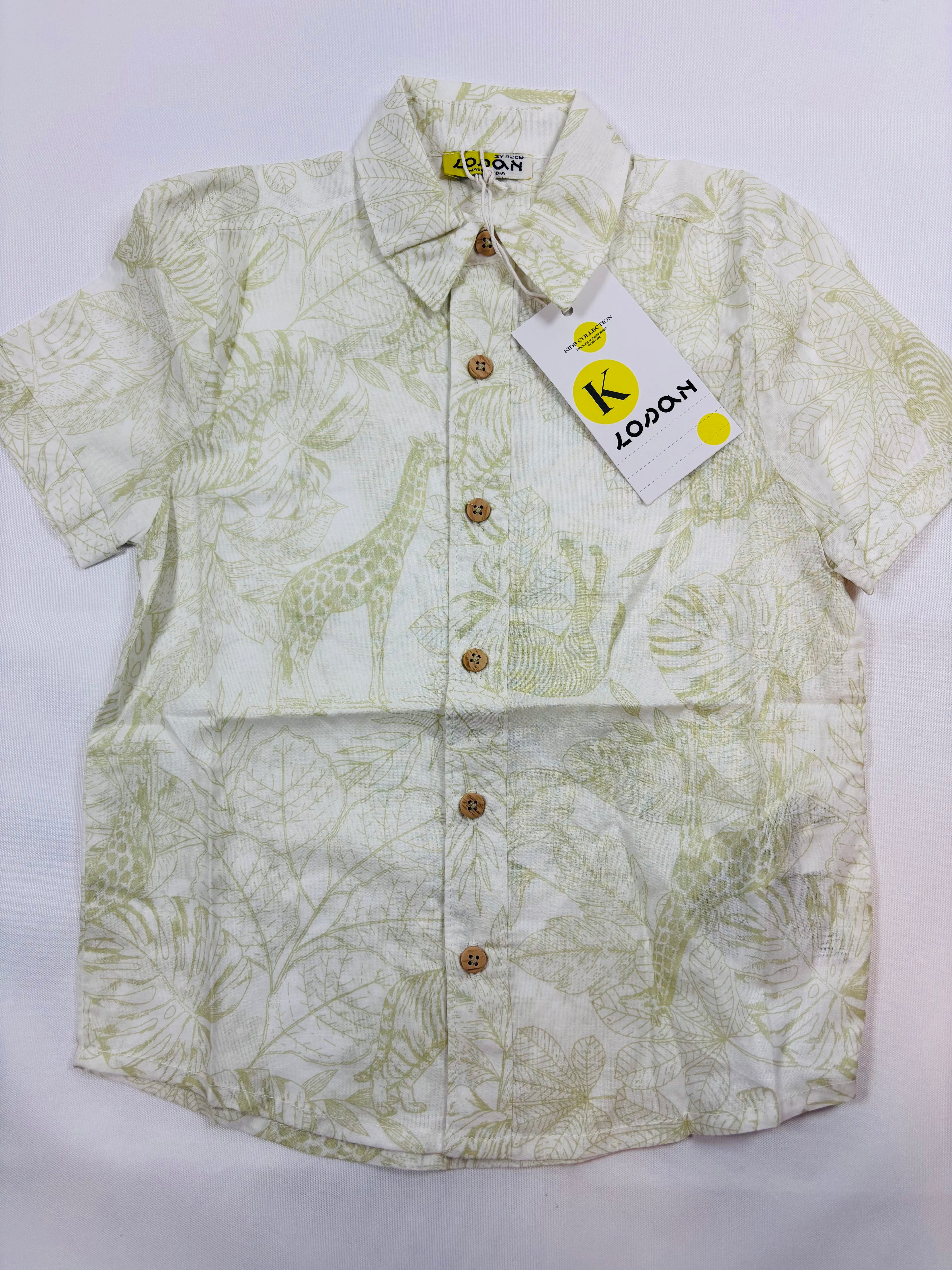 Chemise manches courtes garçon Losan - 92