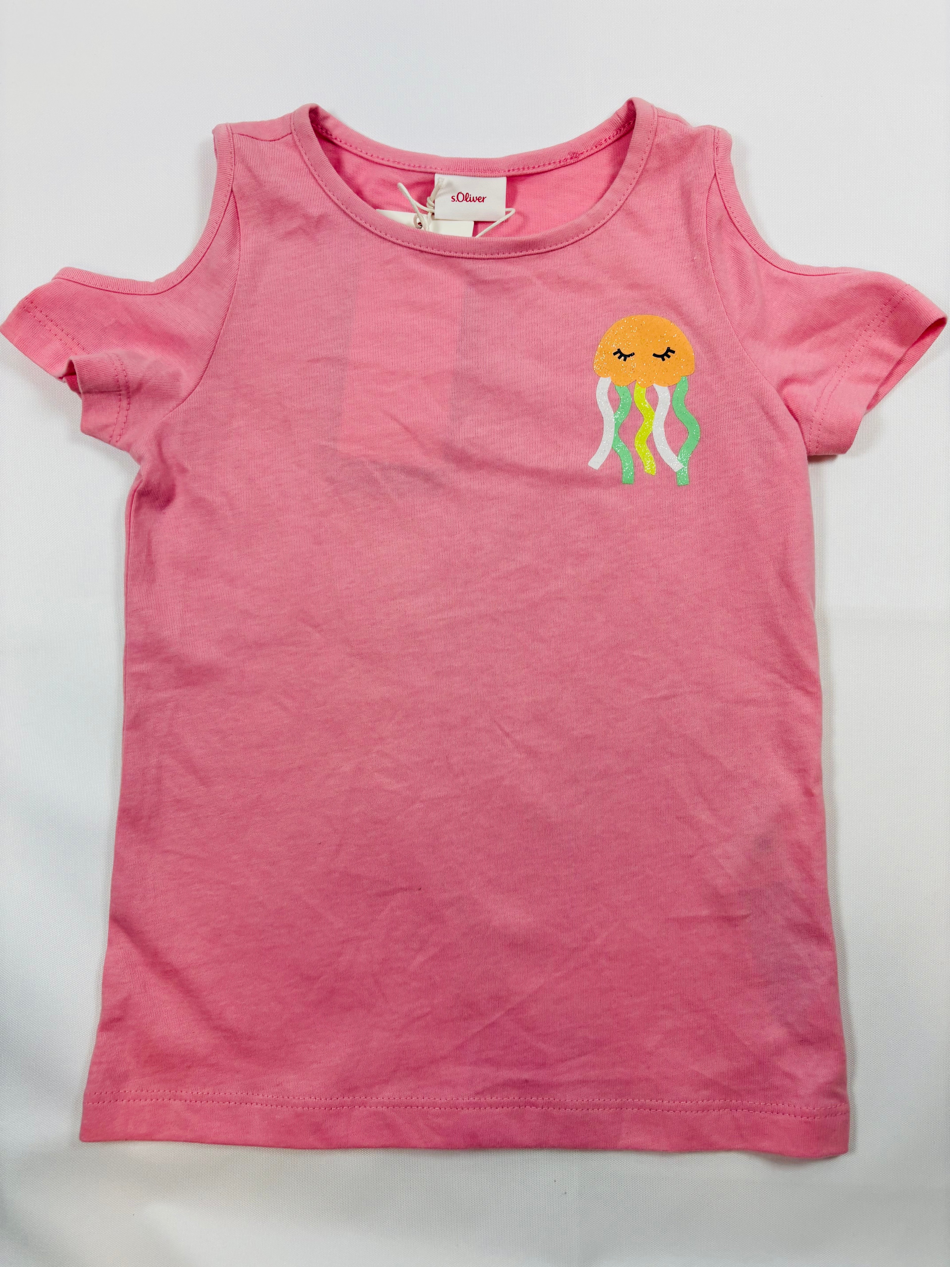 T-shirt rose S.Oliver — Fille taille 104