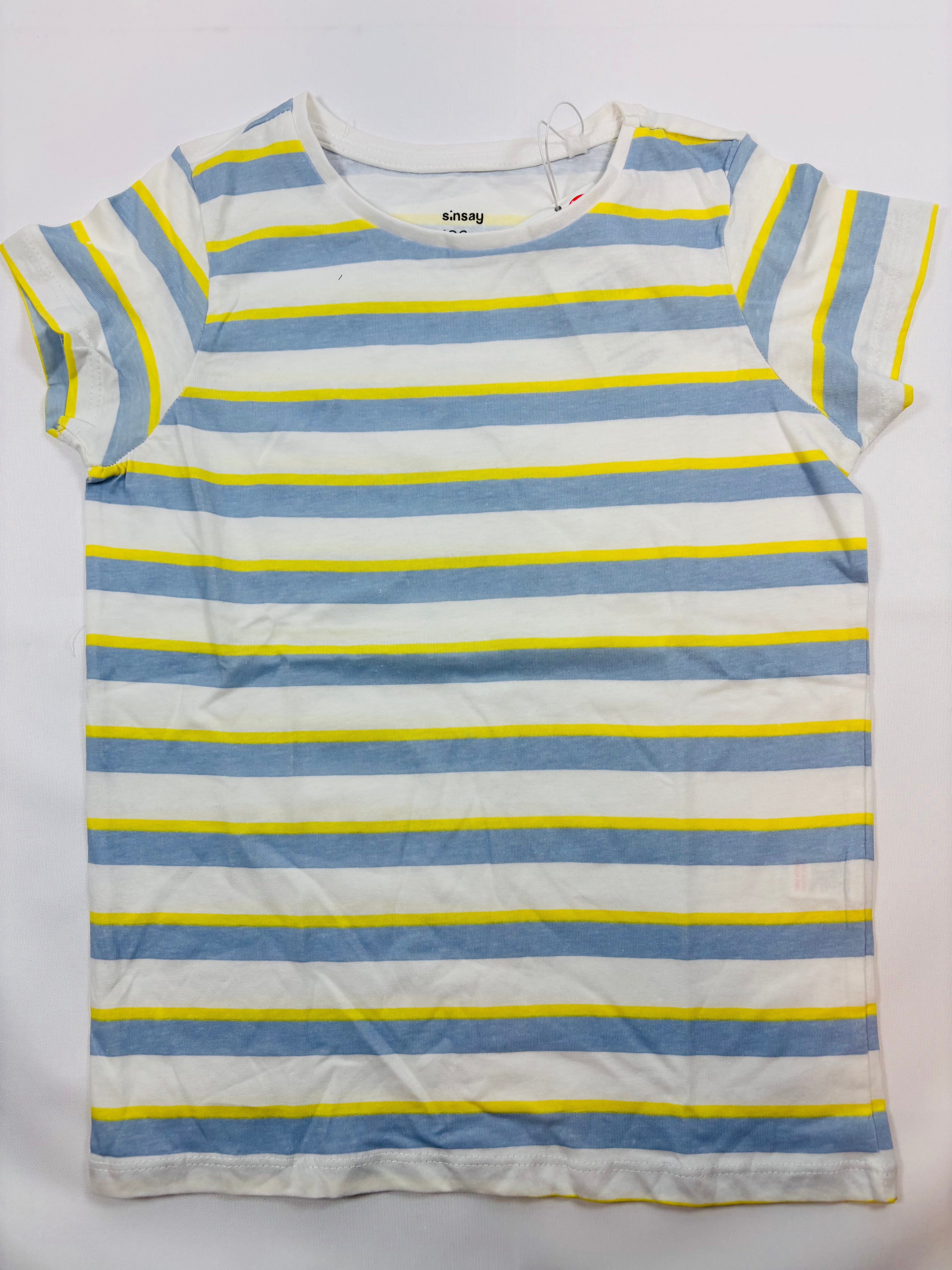 T-shirt rayé Sinsay — Garçon taille 128