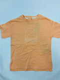 T-shirt orange uni garçon – Smile | 62-68