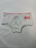 Boxer blanc et rose uni fille Migros – taille 98-104