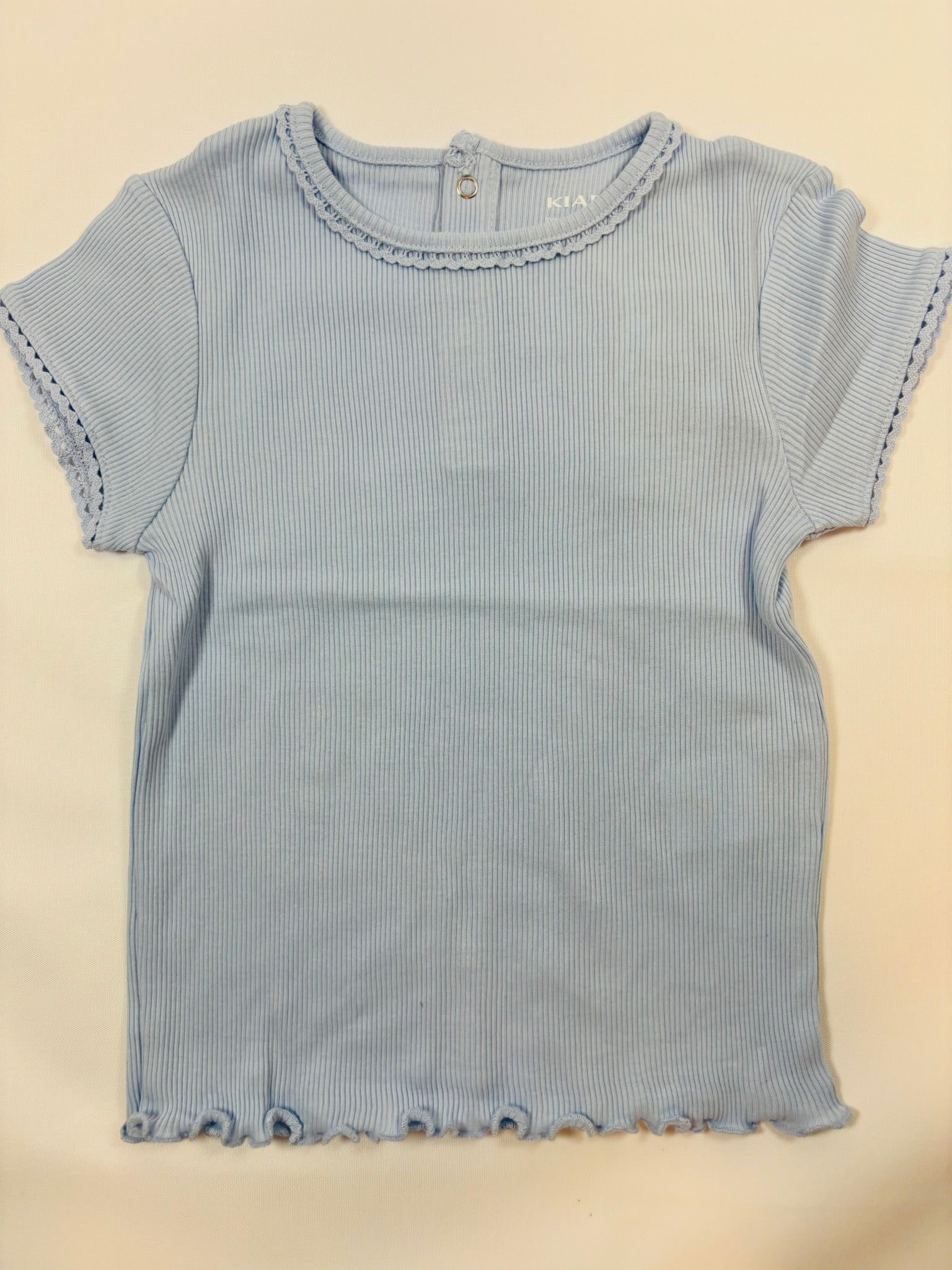 T-shirt Kiabi – Bleu uni | Taille 86