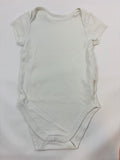 Body manches courtes C&A – Blanc uni | Taille 86