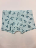Boxer bleu clair motif tracteur – Garçon