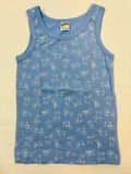 Débardeur bleu motif chiens – Garçon