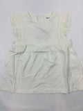 Débardeur blanc uni fille – Kiabi | 80