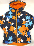 Doudoune de ski bleue motif étoiles Sinsay – Garçon 116