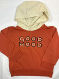 Pull à capuche orange et blanc Mayoral – Garçon 98