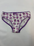 Slip violet motif hibou fille Migros – taille 98-104