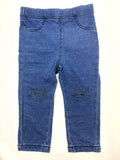 Jean bleu motif chat OVS – Fille 86