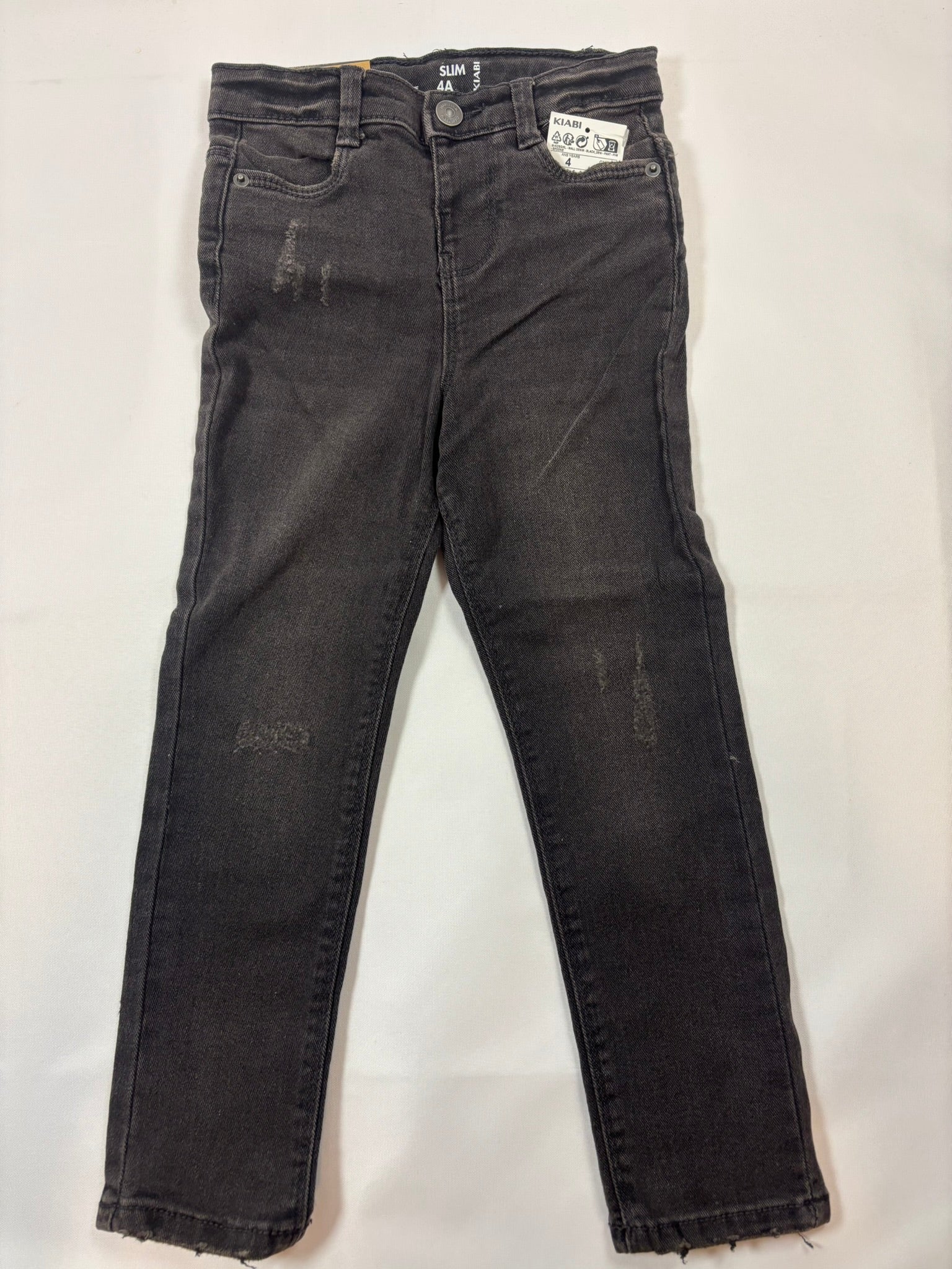 Jeans noir fille – taille 98-104