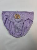 Slip violet motif lapin fille H&M – taille 98-104
