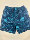 Boxer de bain Igros – Bleu motifs requins | Taille 128