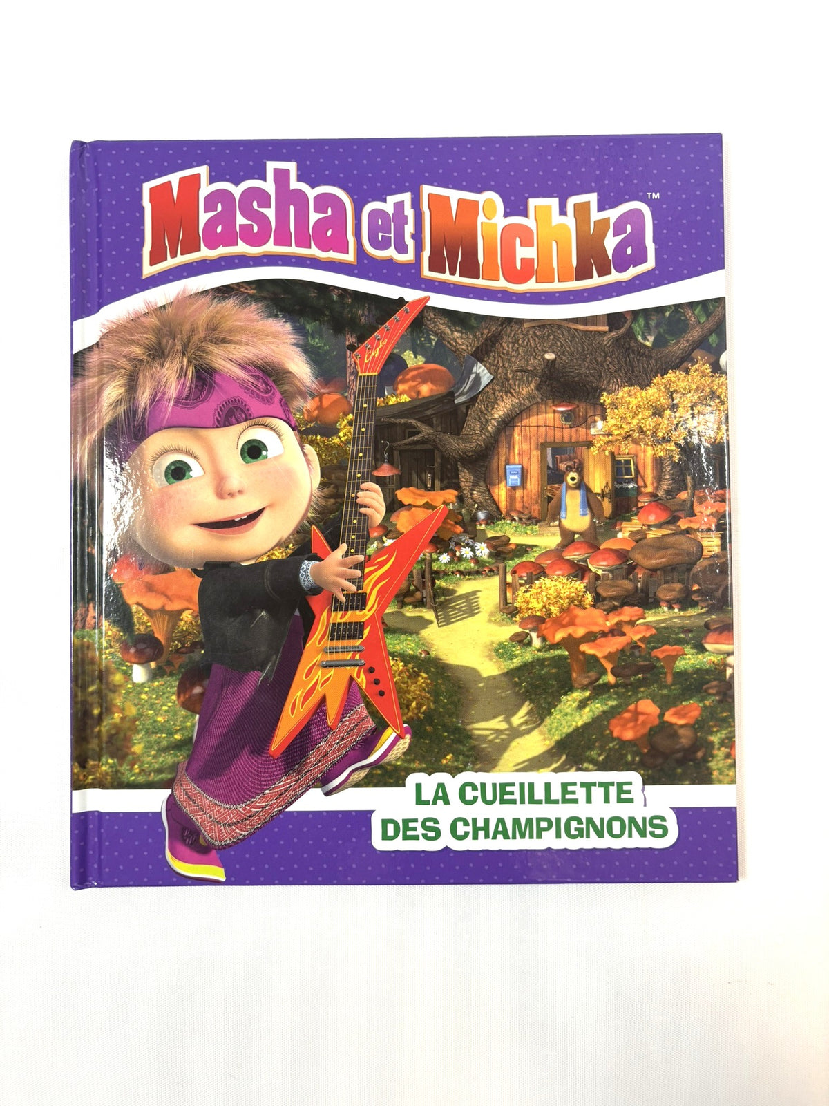 Livre Masha et Mishka : La cueillette des champigonons