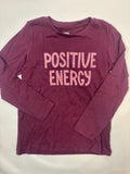 Sweat-shirt bordeaux uni Sinsay, fille, taille 98