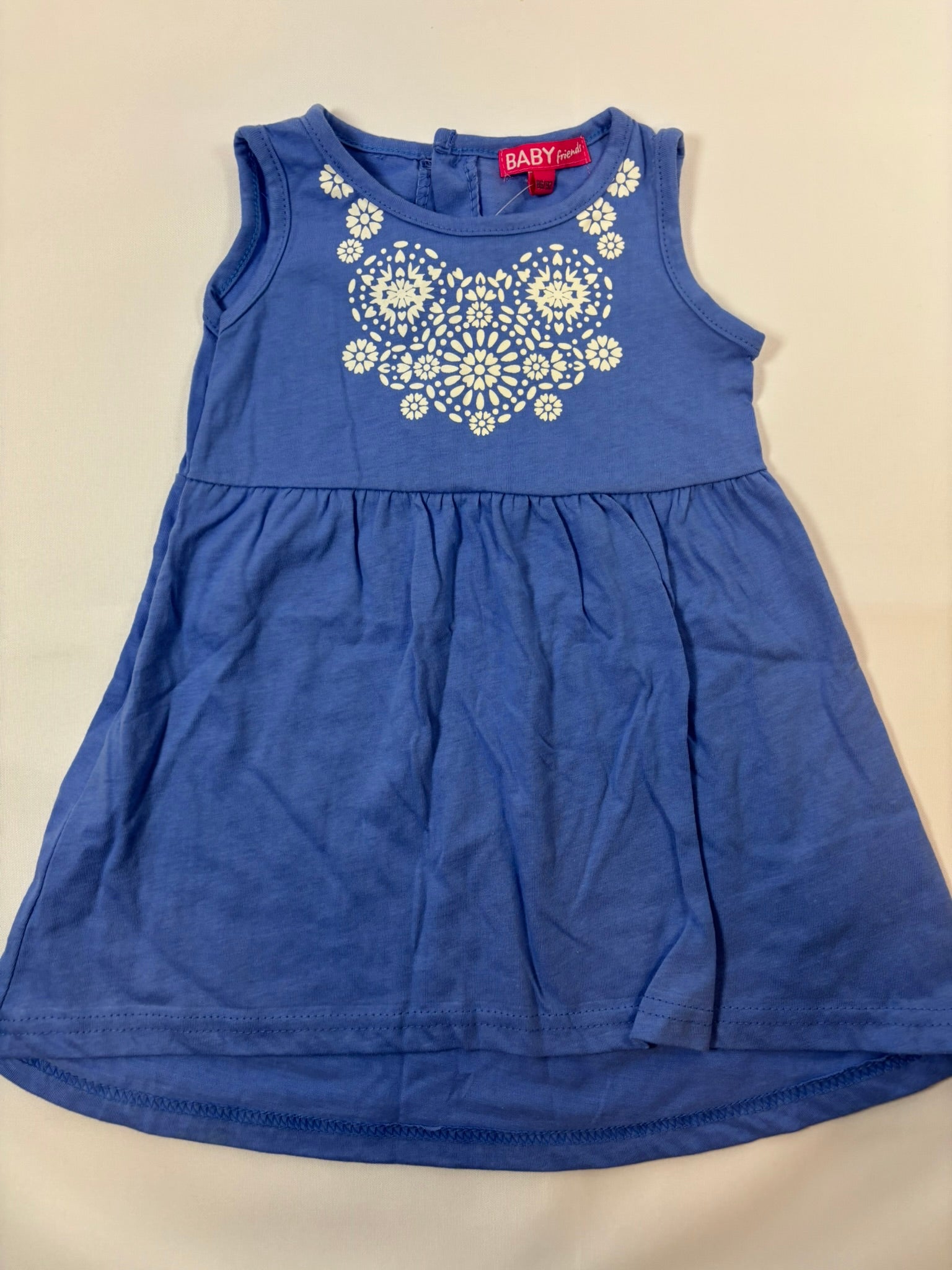 Robe bleu uni fille – Baby Friends | 86-92