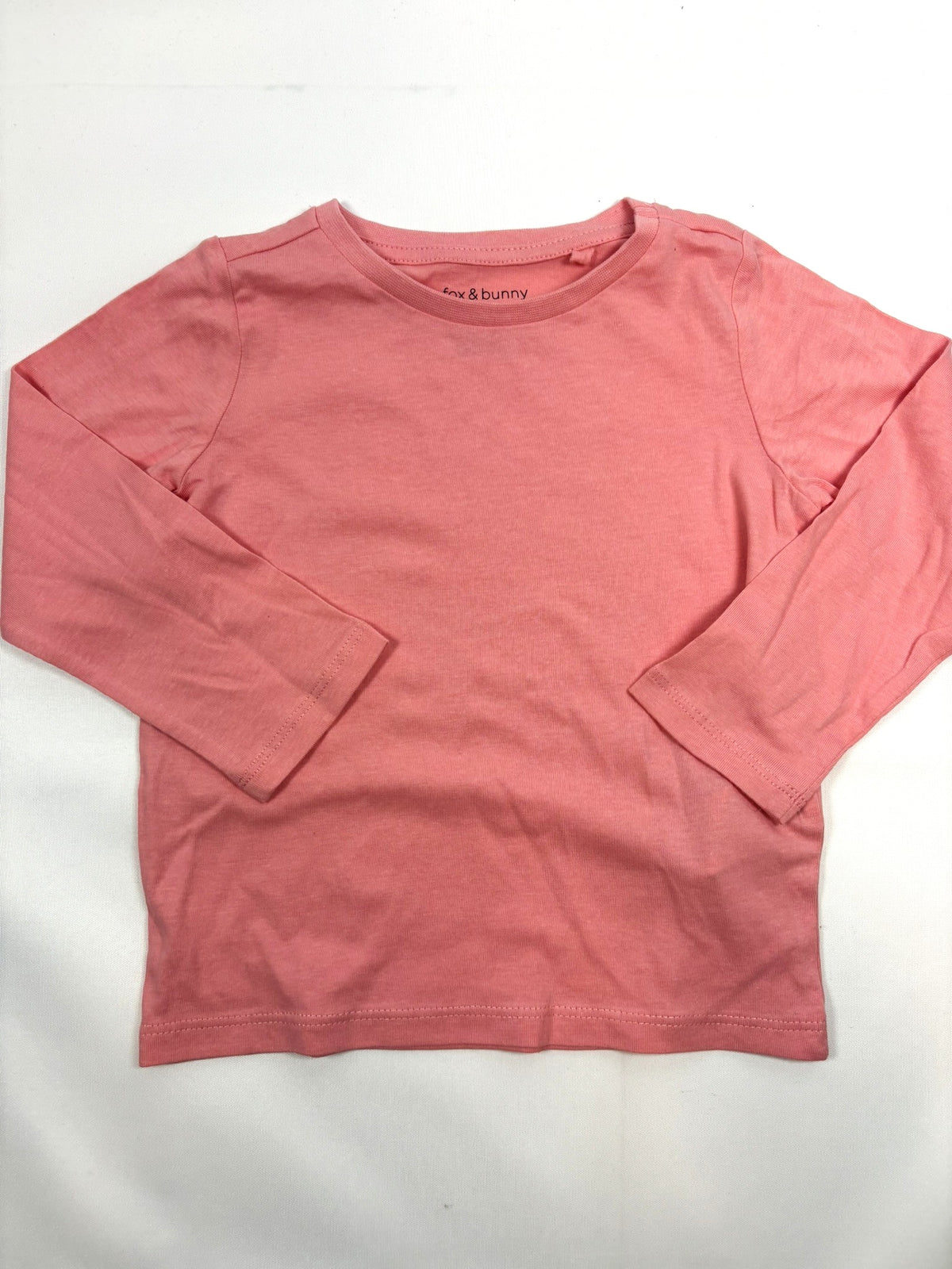 Sweat-shirt rose uni Fox and Bunny – Fille 86