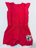 Combinaison courte rouge uni fille – Lupilu | 86-92