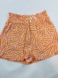 Short Kiabi – Rose et orange uni | Taille 140