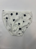 Slip blanc motif étoiles garçon Migros – taille 110-116
