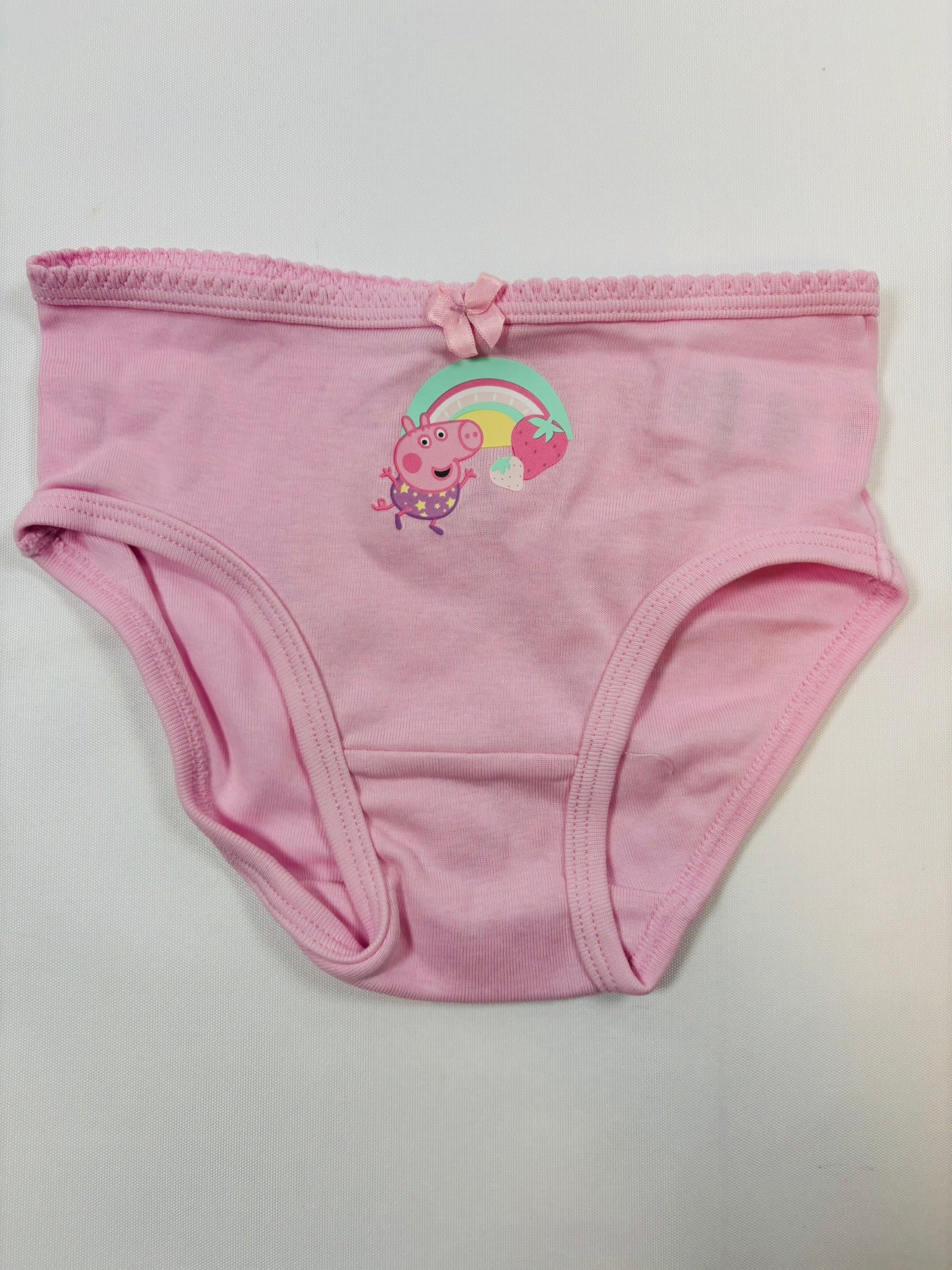Slip rose motif Peppa Pig fille – taille 98-104