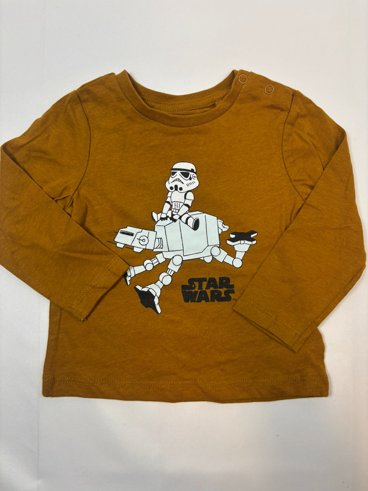 Sweat-shirt brun à motif Star Wars Sinsay, garçon, taille 74