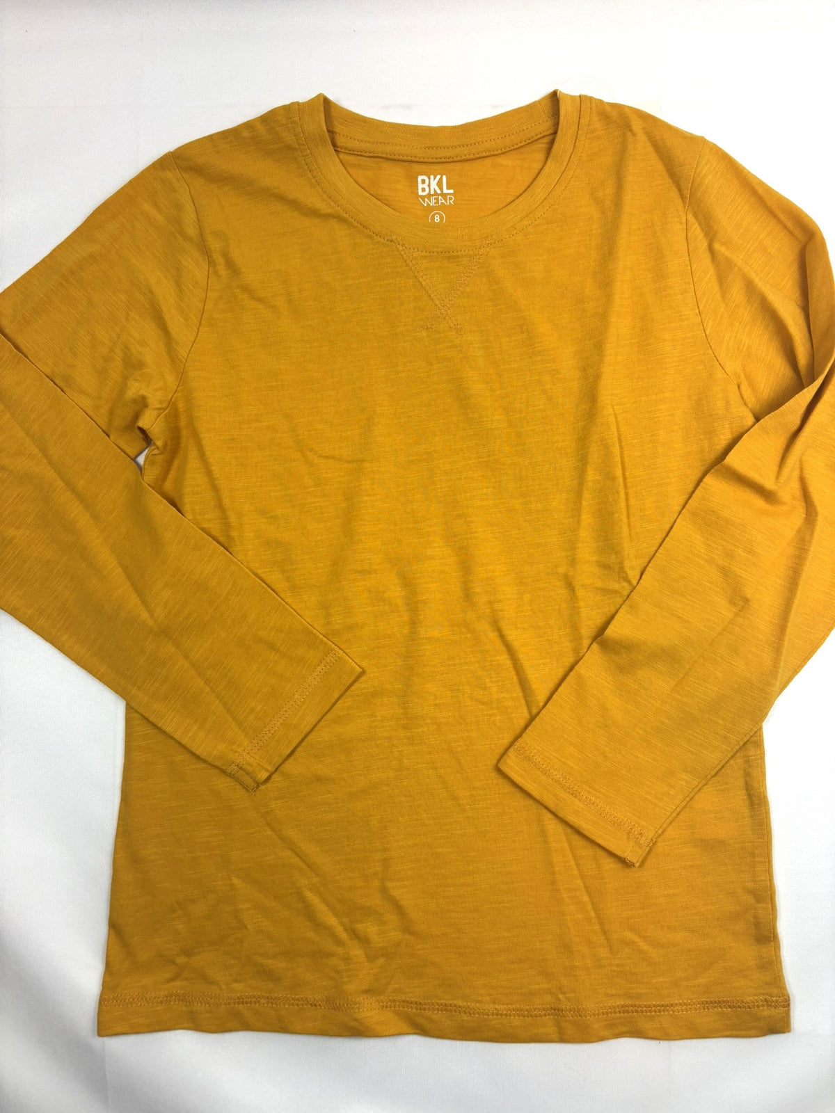 Sweat-shirt orange uni BKL, garçon, taille 128