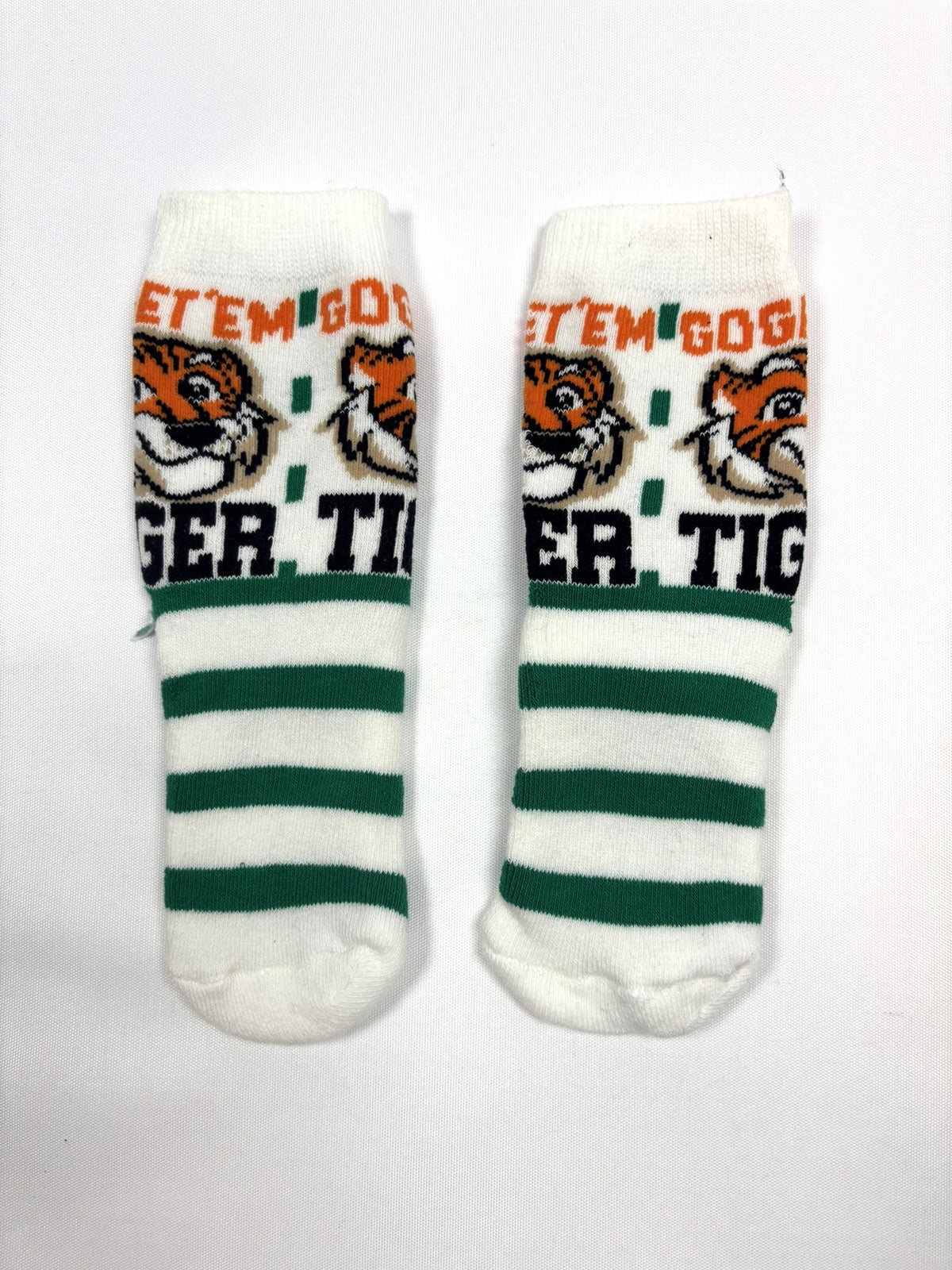 Chaussettes blanches motif tigre Smile – Garçon 23–26