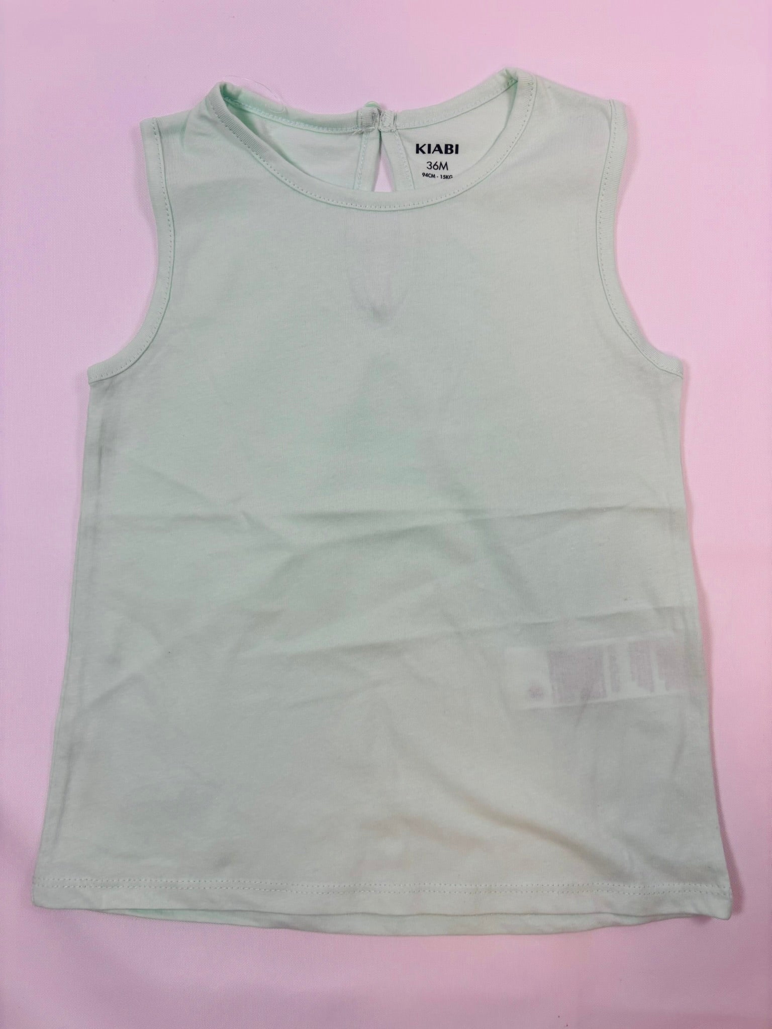 Débardeur Kiabi – Turquoise uni | Taille 92